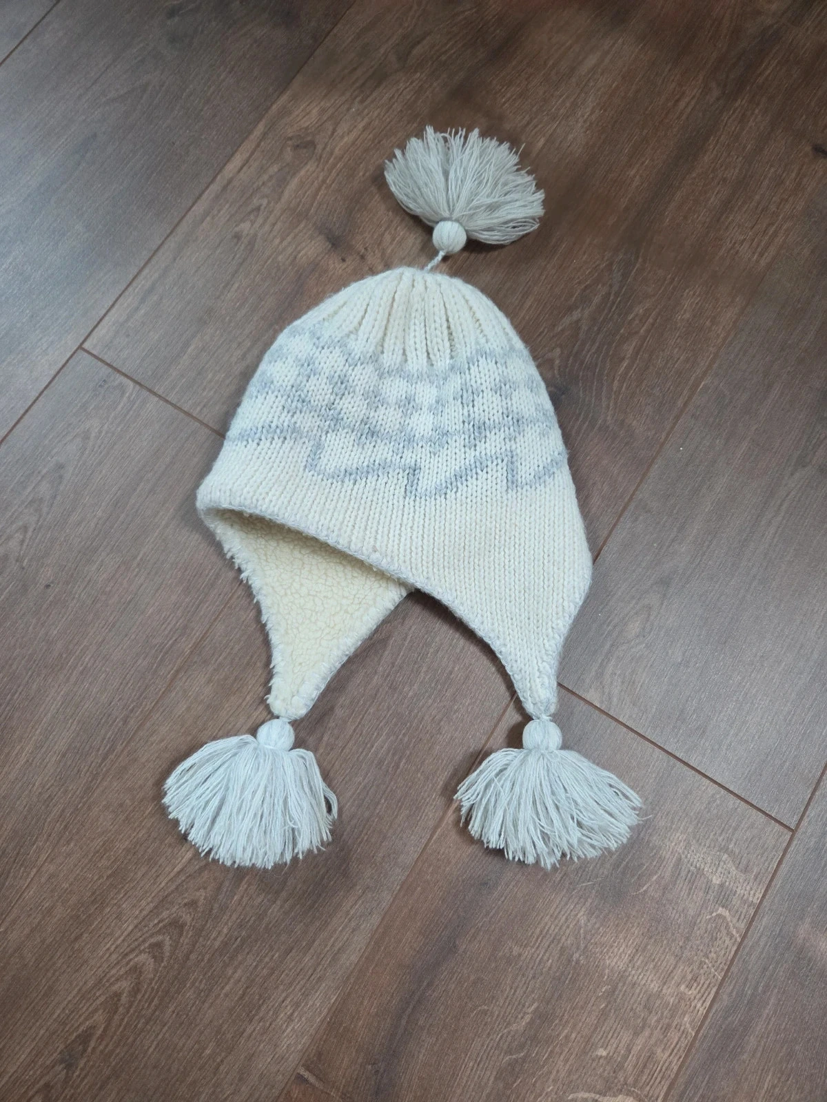 Bonnet laine oreille de lapin